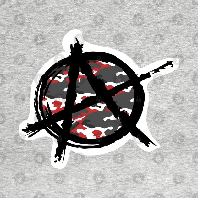 Anarchy - Camouflage Red by GR8DZINE